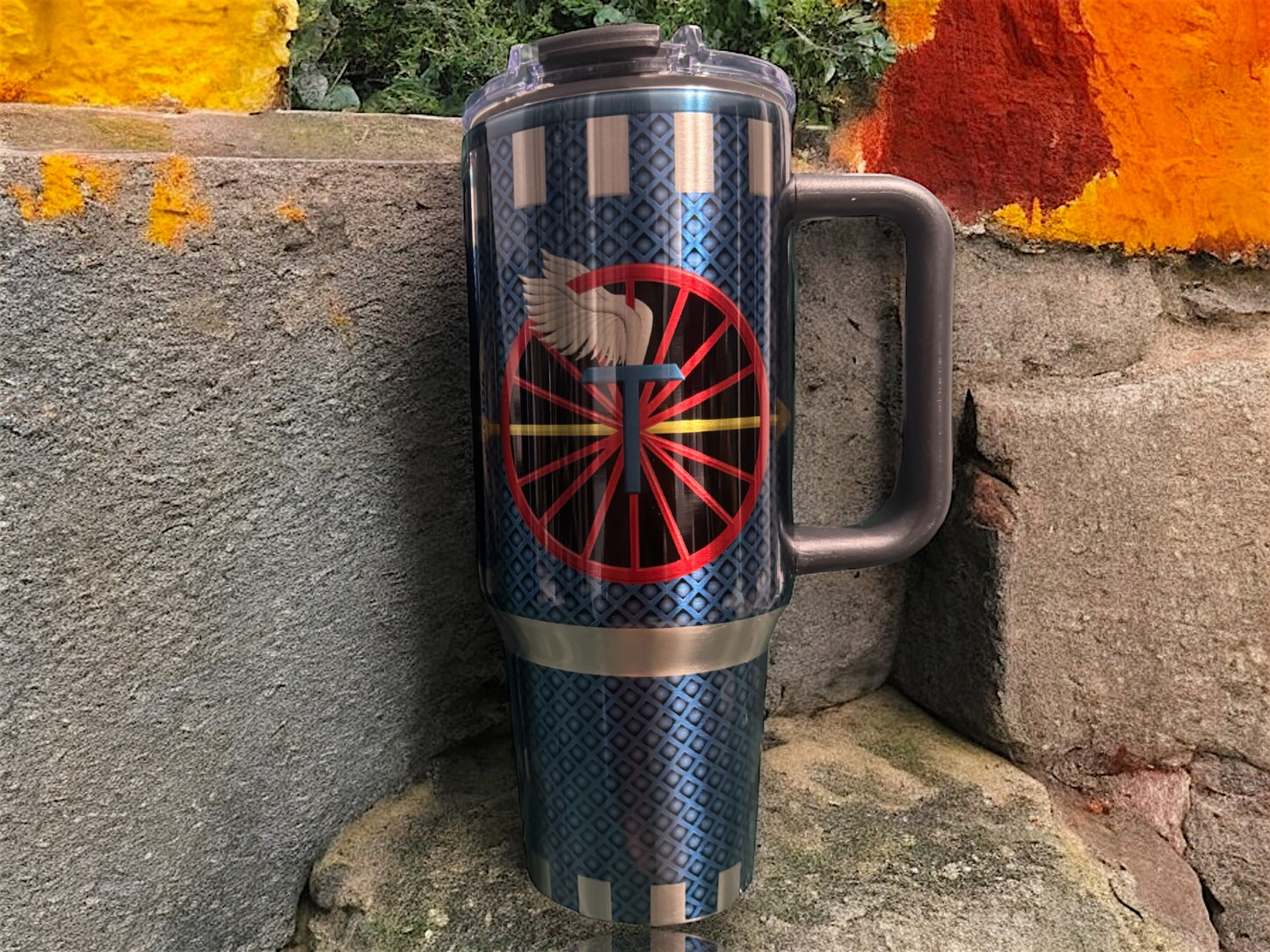 Vaso de la Policia De Puerto Rico 40 oz.