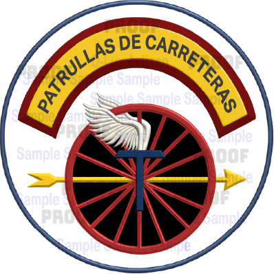 Drink Coasters Policia De Puerto Rico set de 4