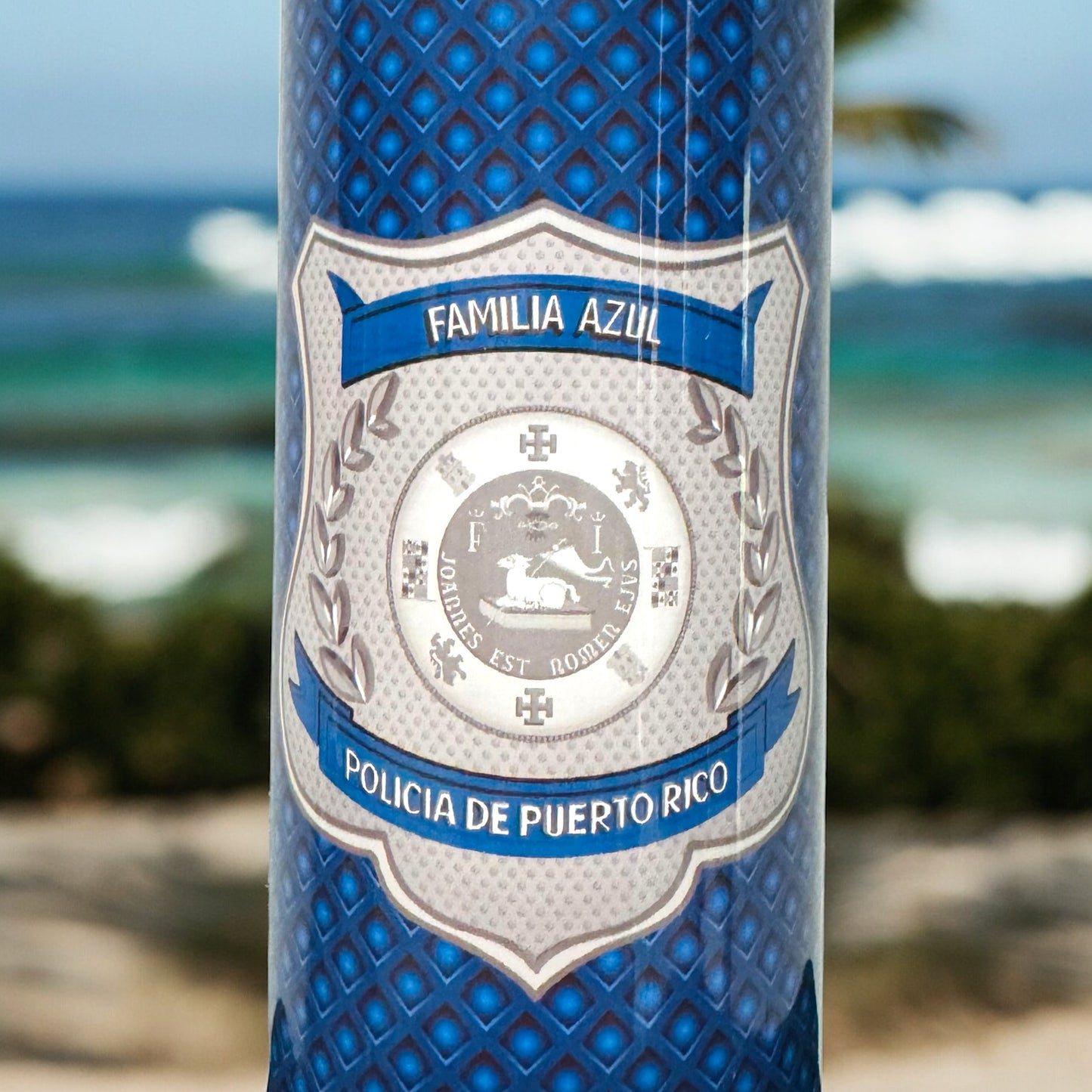 Vaso de la Policia De Puerto Rico 40 oz.