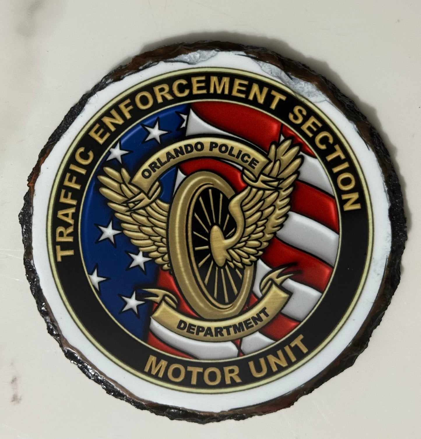 Orlando Police Rock Coasters  (various logo units for purchase).