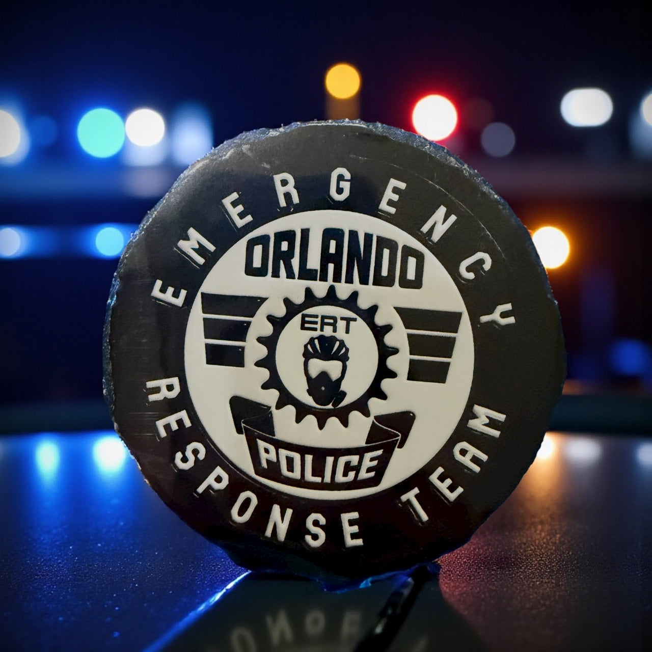 Orlando Police Rock Coasters  (various logo units for purchase).