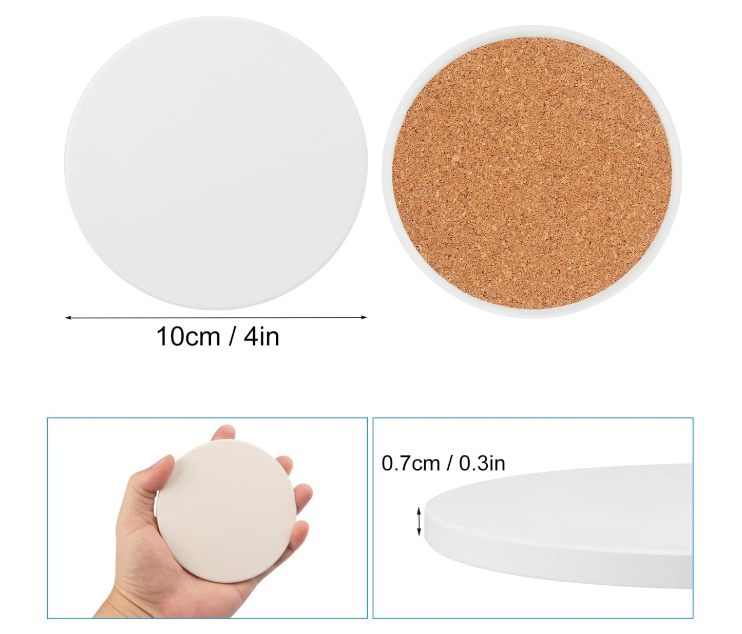 Personalized Ceramic coasters