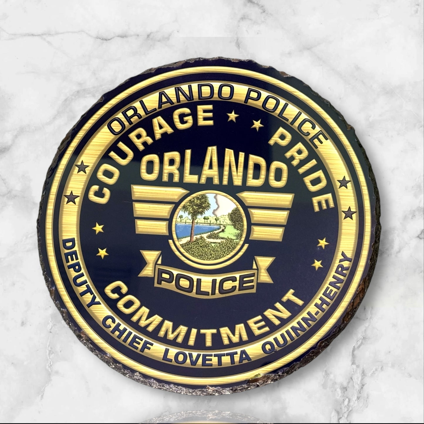 Orlando Police Rock Slates