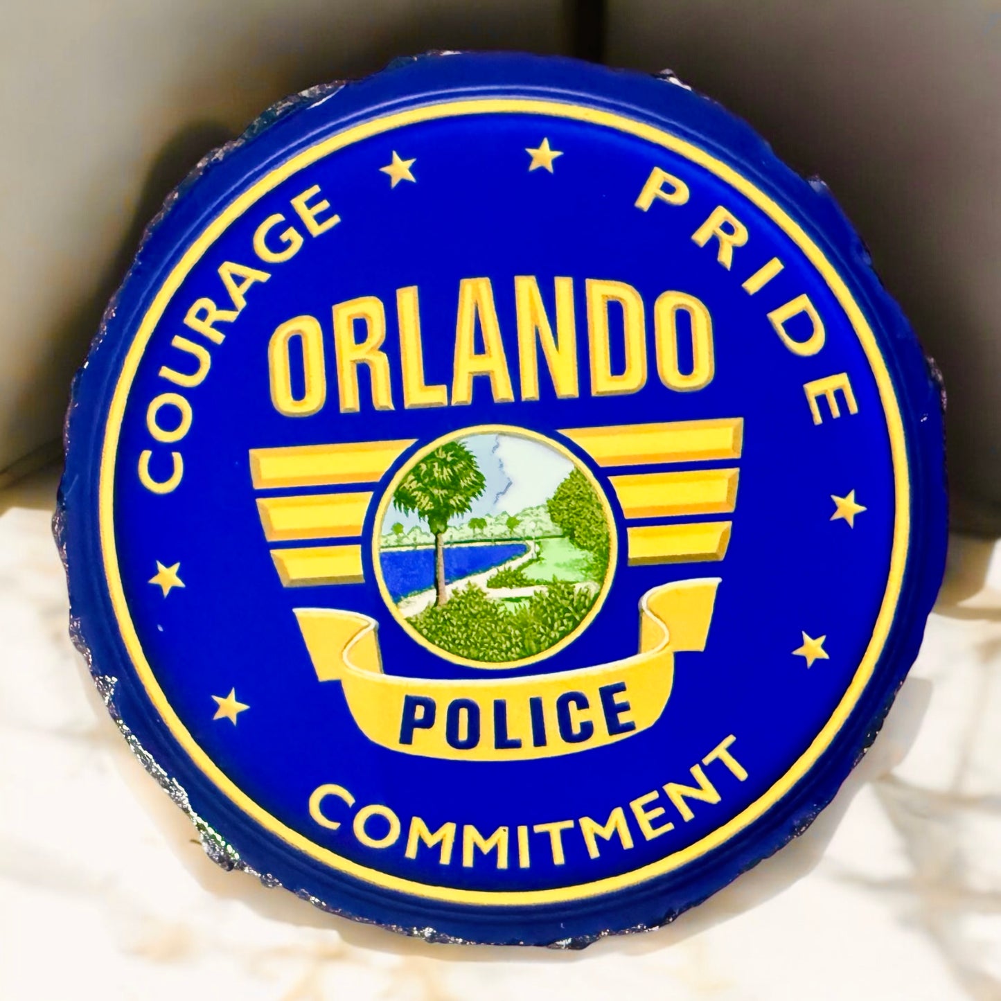 Orlando Police Rock Slates